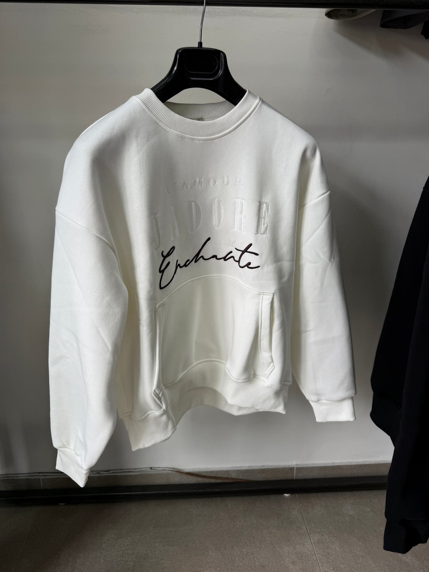 Felpa Amour White
