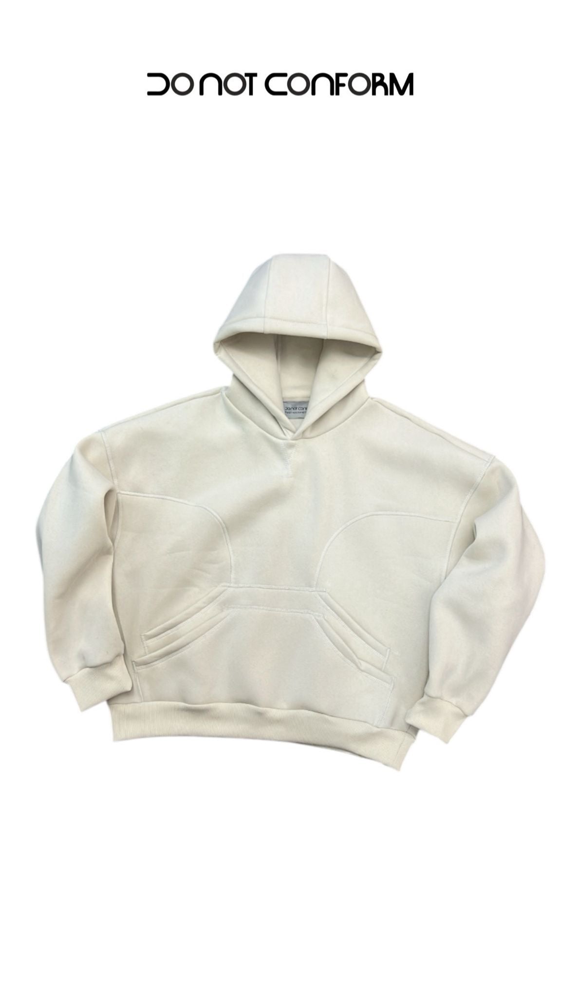 Felpa Beige Double