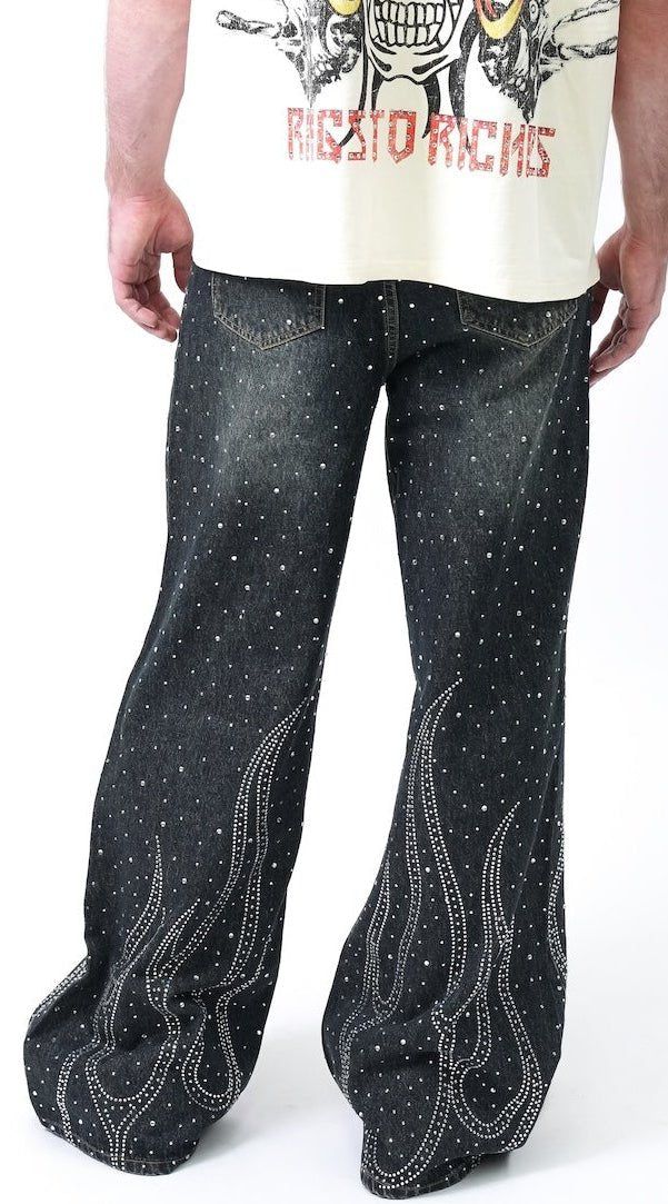 Inferno Crystal Denim Paper Money