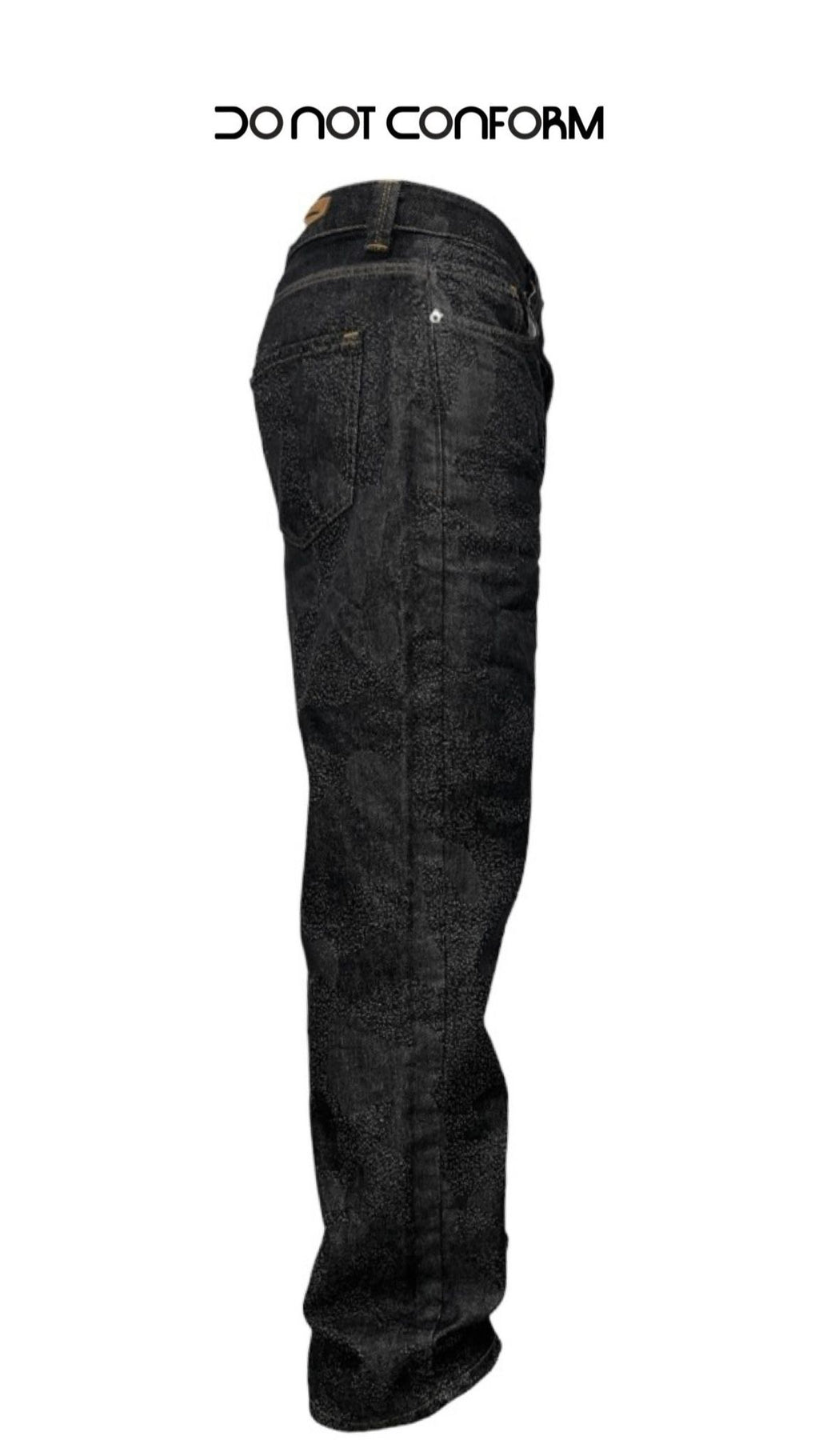 Jeans Baggy Black G Mimetic Pixel