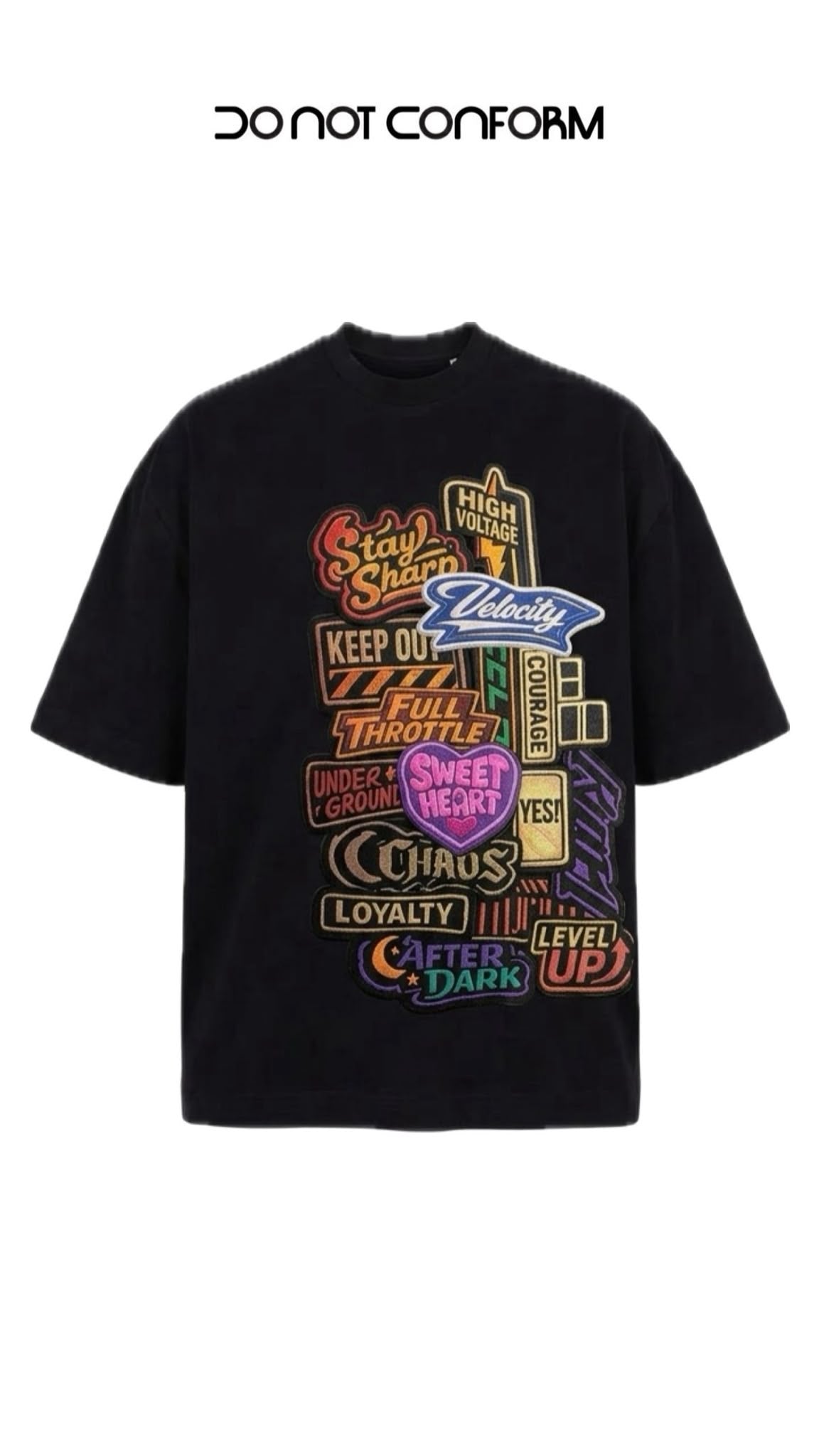 T Shirt DNC B “Patch”