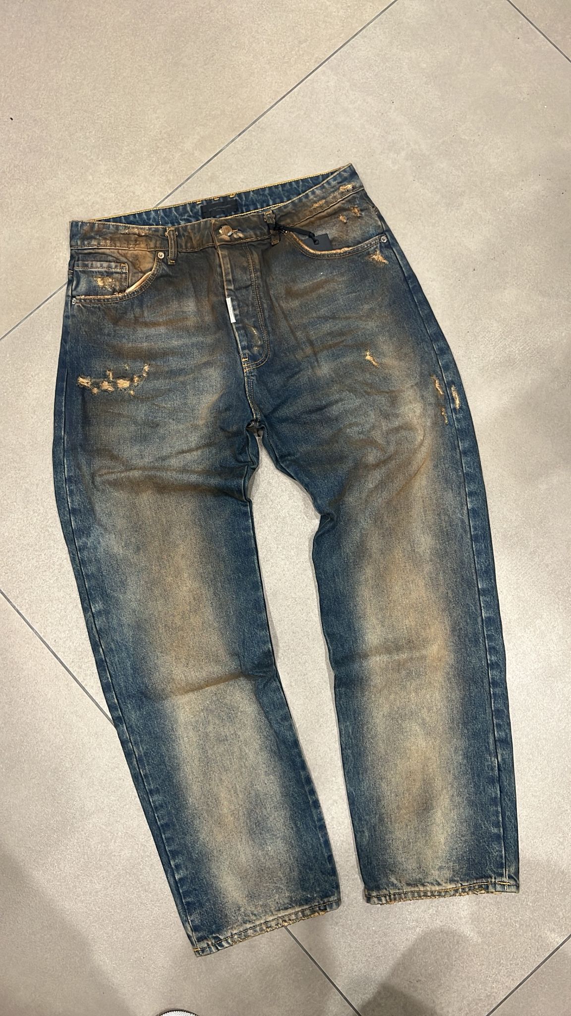 Jeans DNC X GIVE Smoth Dirty Brown Sand