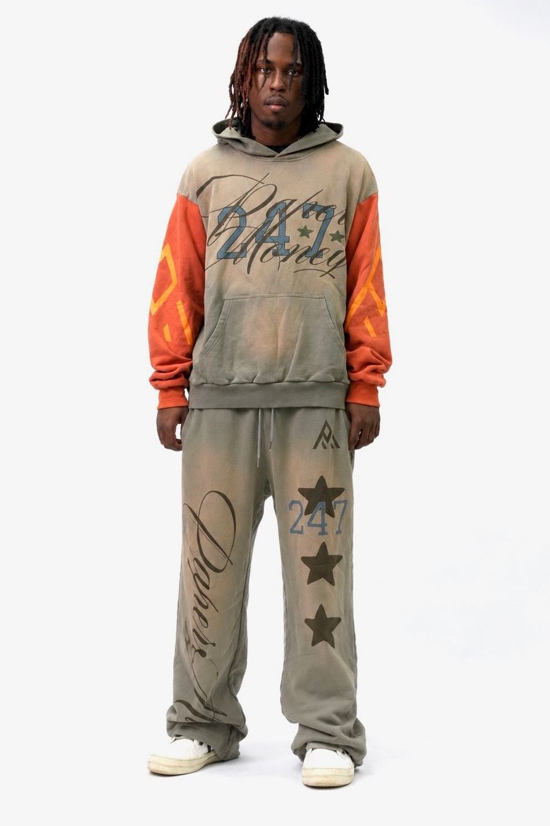 TRACKSUITE TAUPE MULTI