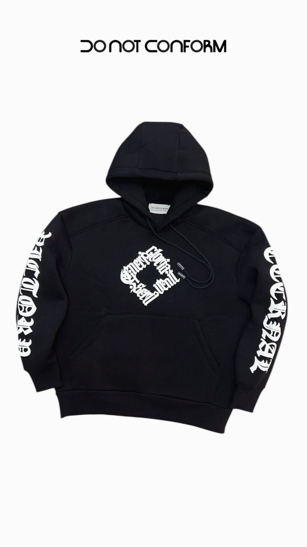 Hoodie “Gloria” DNC Black