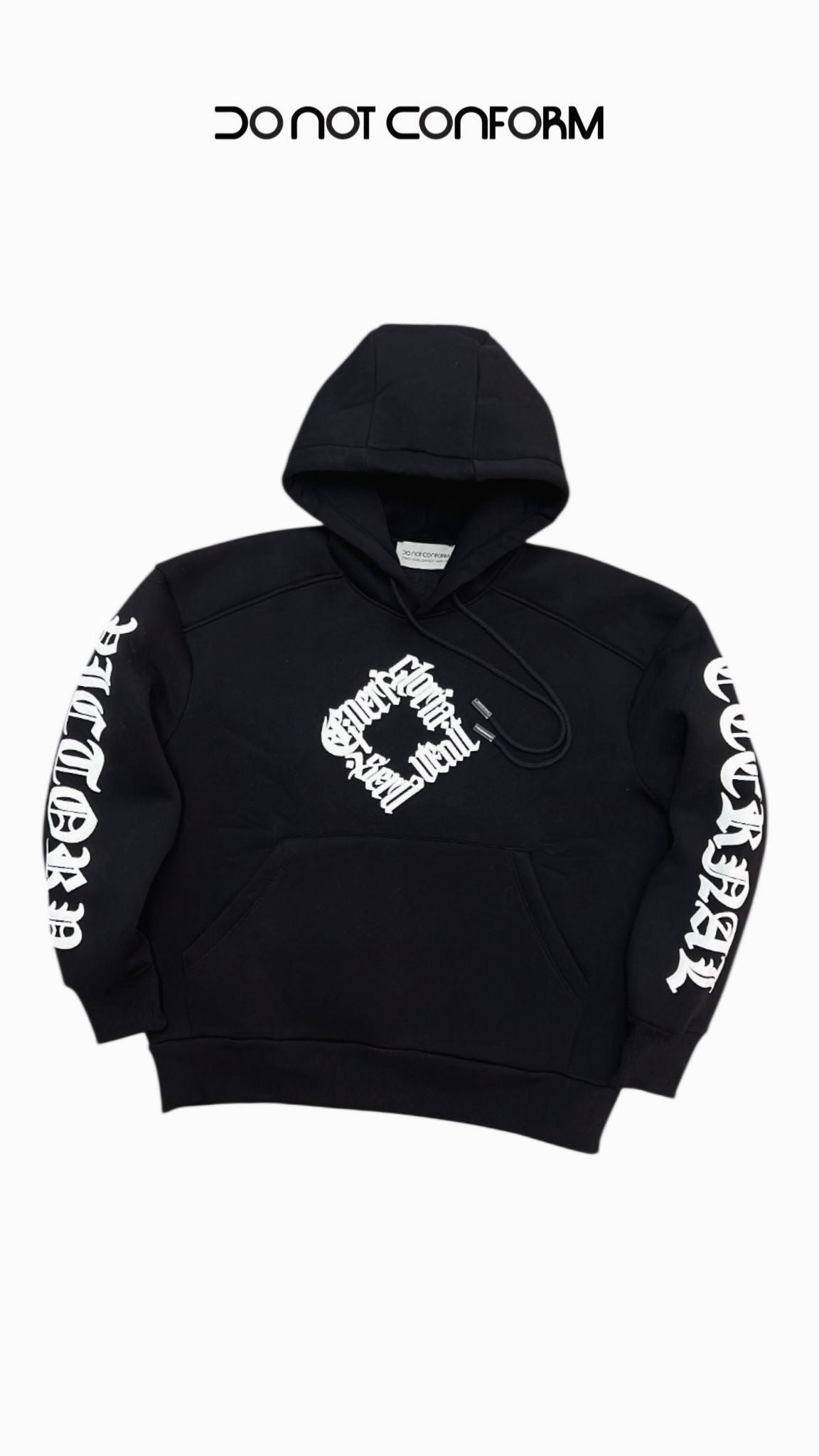 Hoodie “Gloria” DNC Black