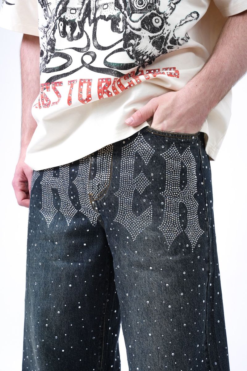 Inferno Crystal Denim Paper Money