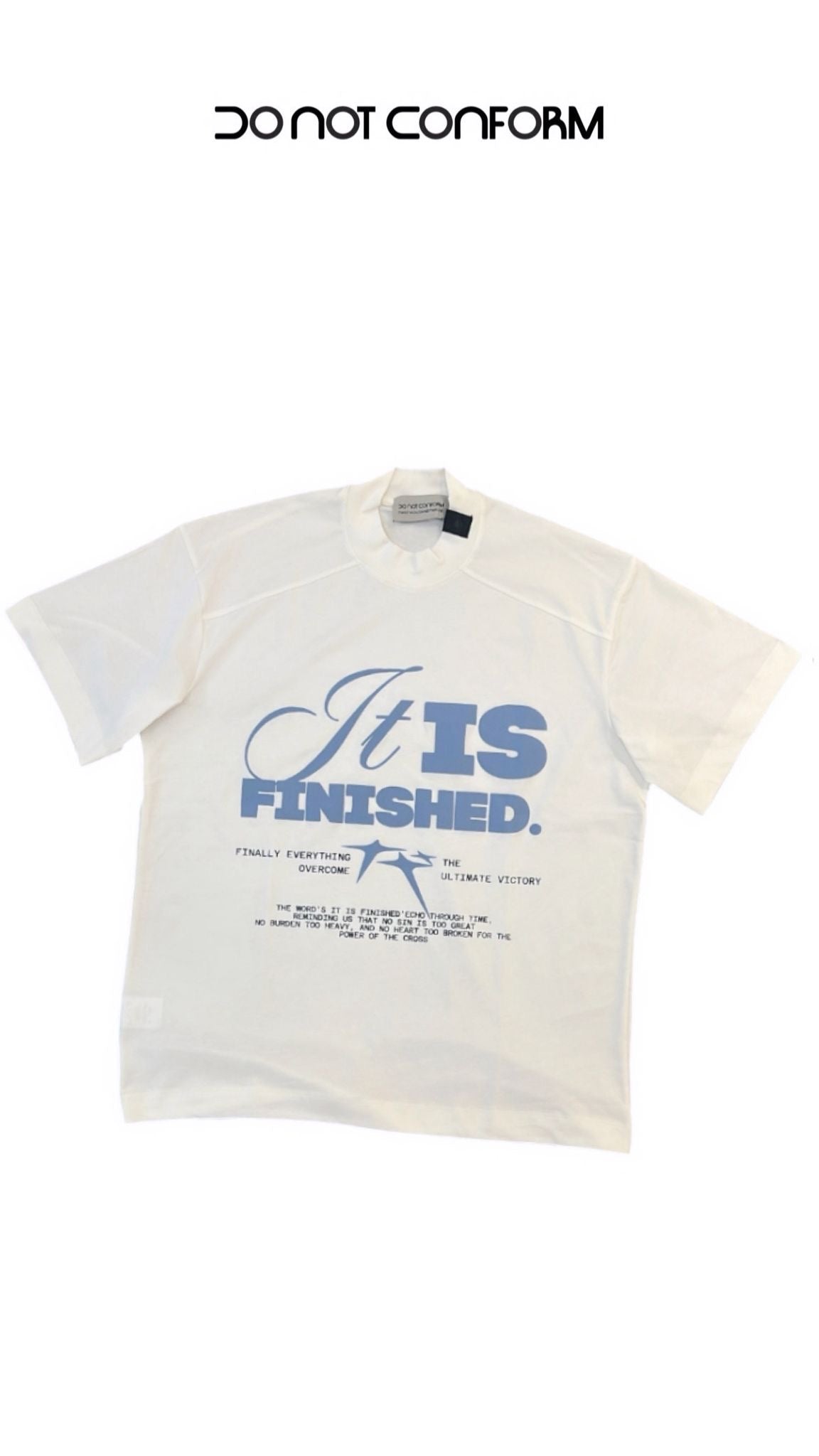 Tee White “Finished”
