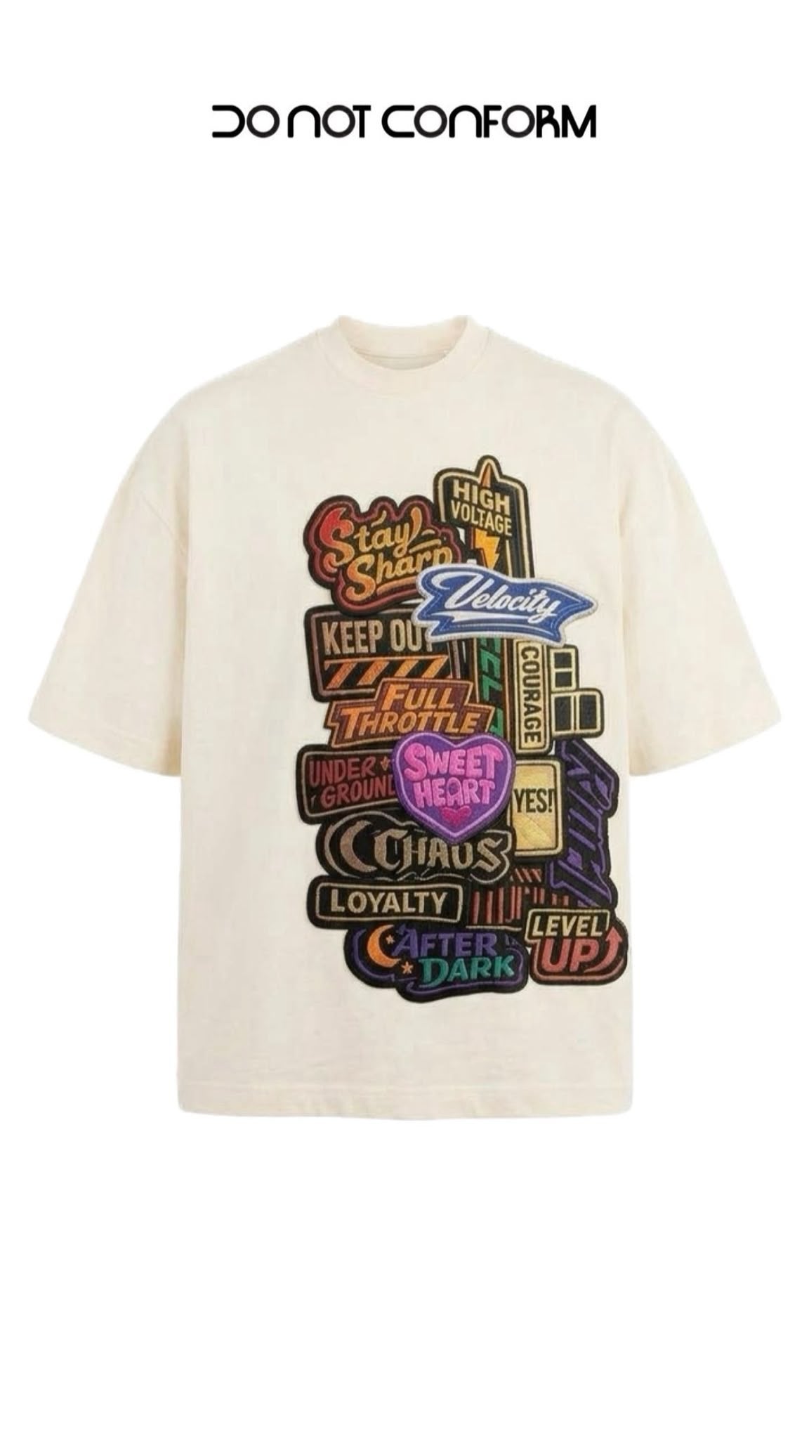 T Shirt DNC O “Patch”