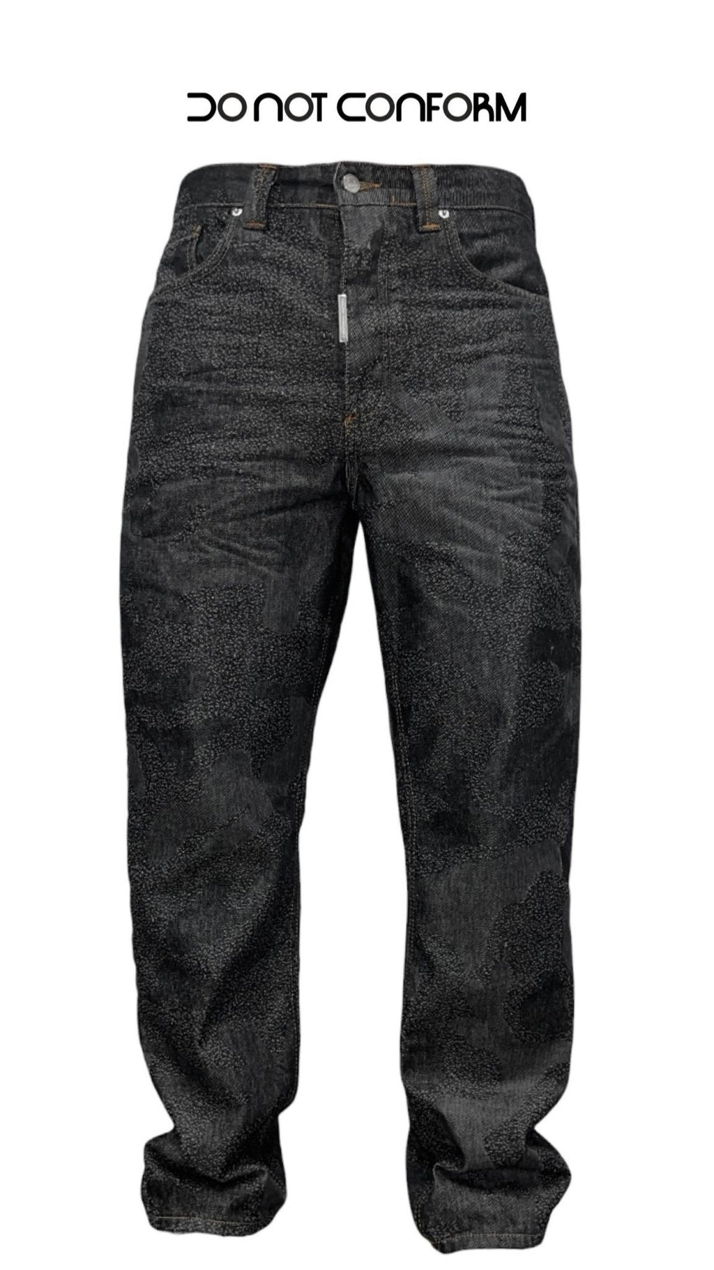 Jeans Baggy Black G Mimetic Pixel