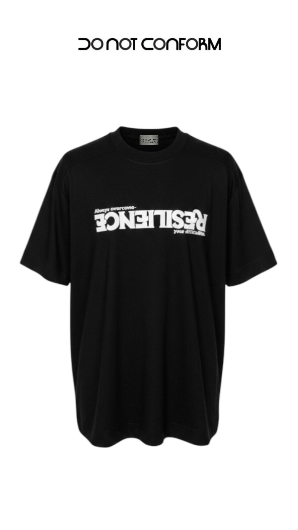 Tee Black RESILIENCE