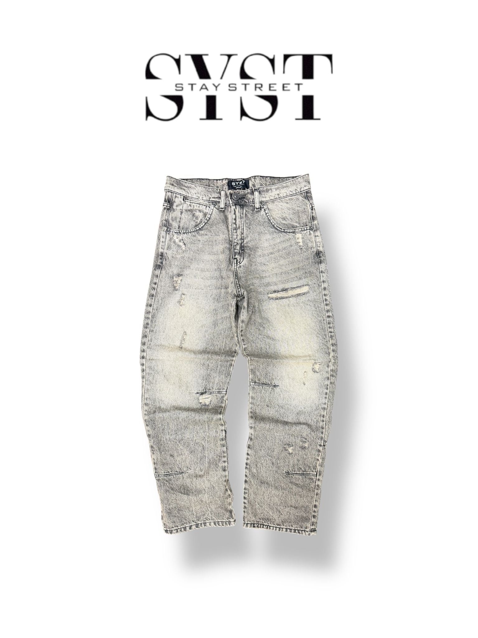 Jeans Baggy Grey Wash SYST