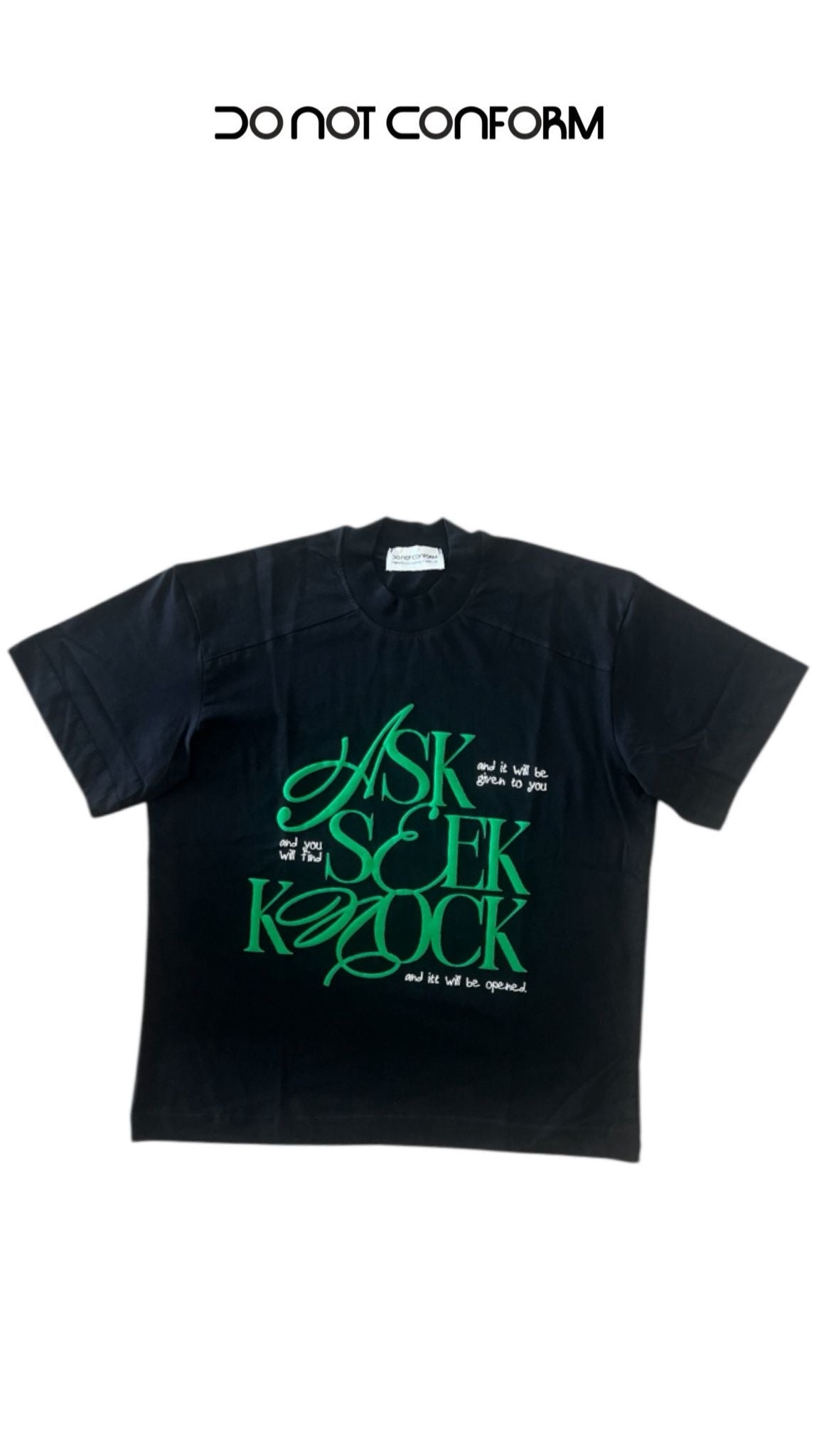 Tee Black “Ask”