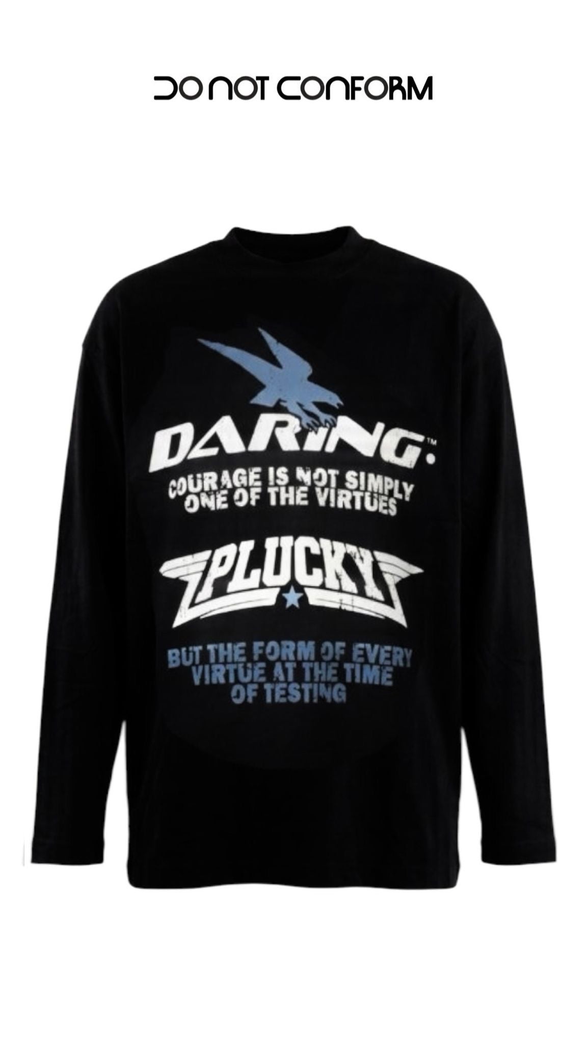 Longsleeve Black “DARING”
