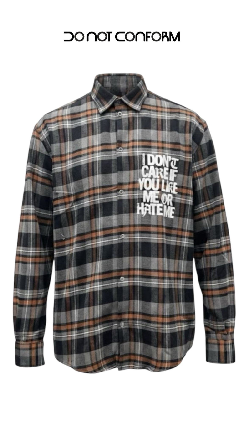 Camicia Flanella “Don’t Care”