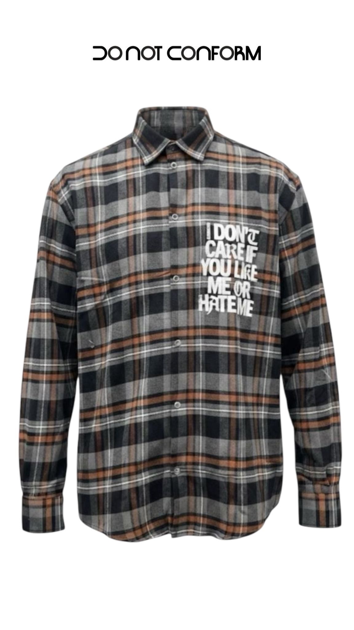 Camicia Flanella “Don’t Care”