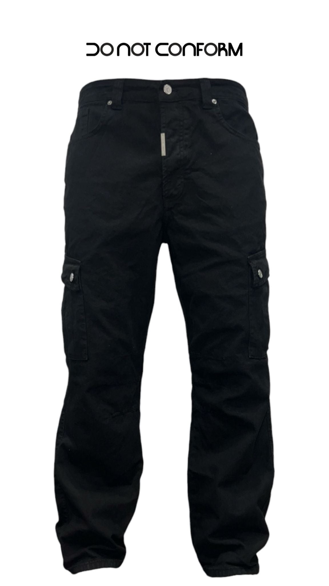 Jeans Baggy Cargo Black