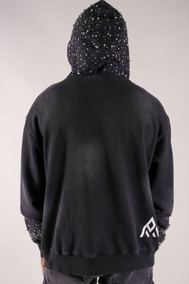 Hoodie Fallen Angels Paper Money Black