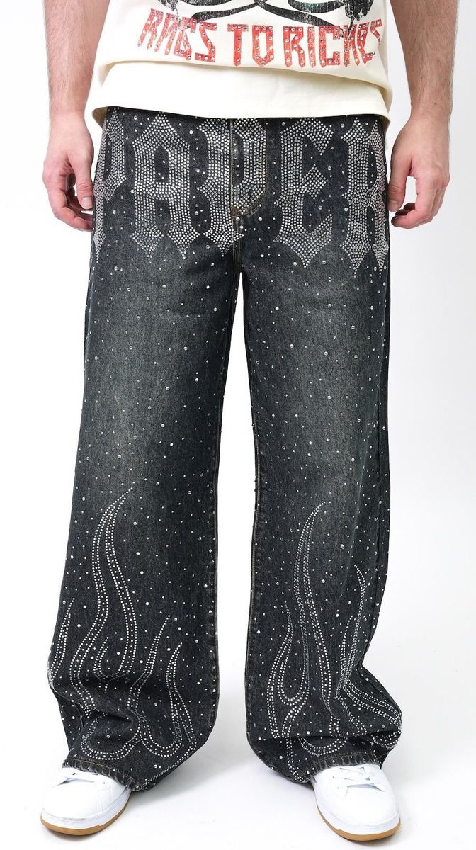 Inferno Crystal Denim Paper Money
