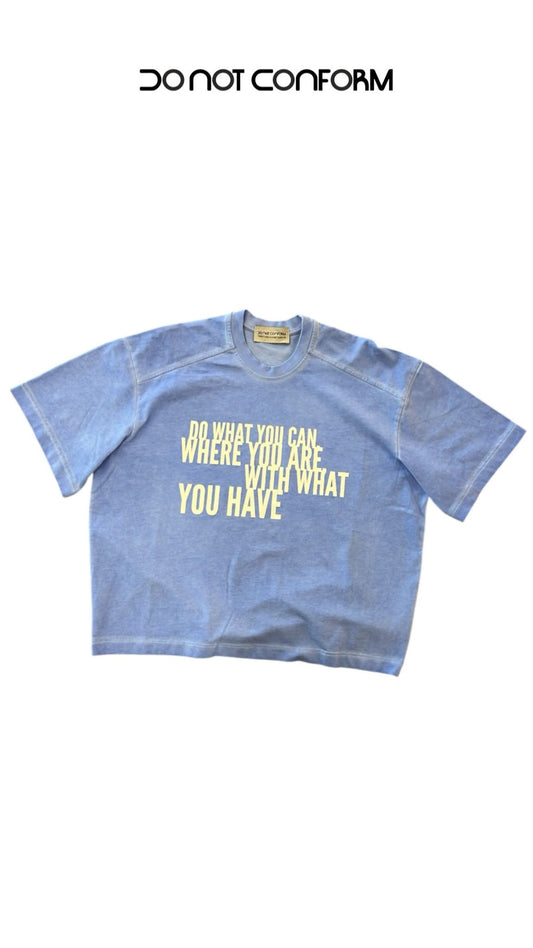 Tee Crop Azzurra