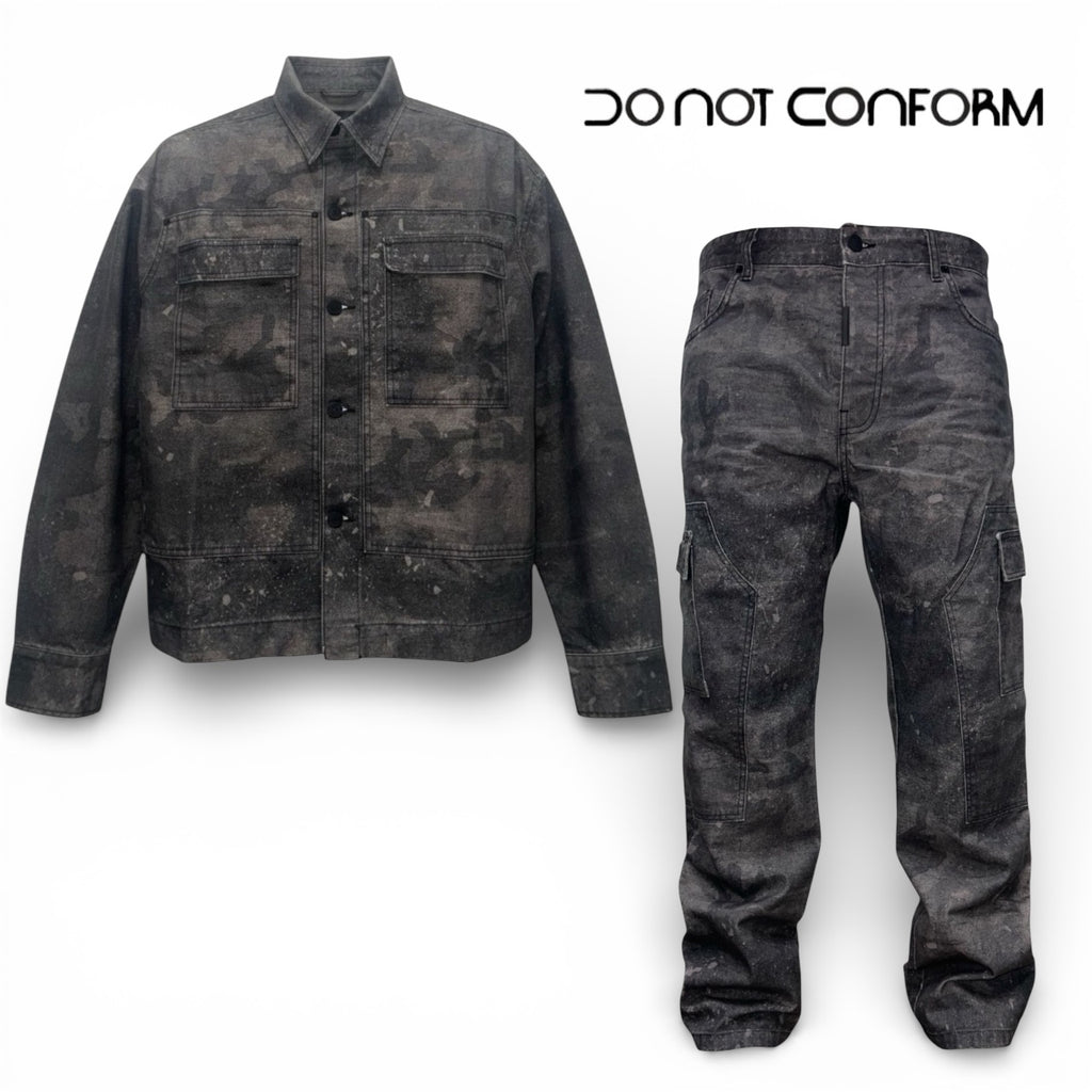 Coordinato Do Not Conform Military Nero