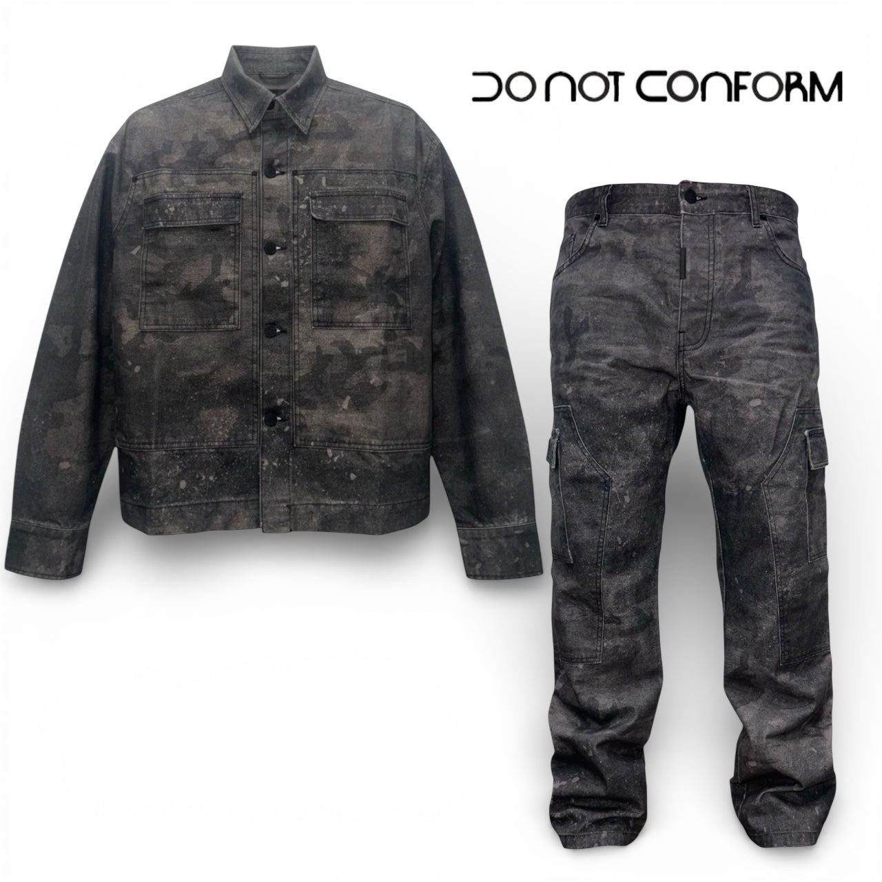 Coordinato Do Not Conform Military Nero