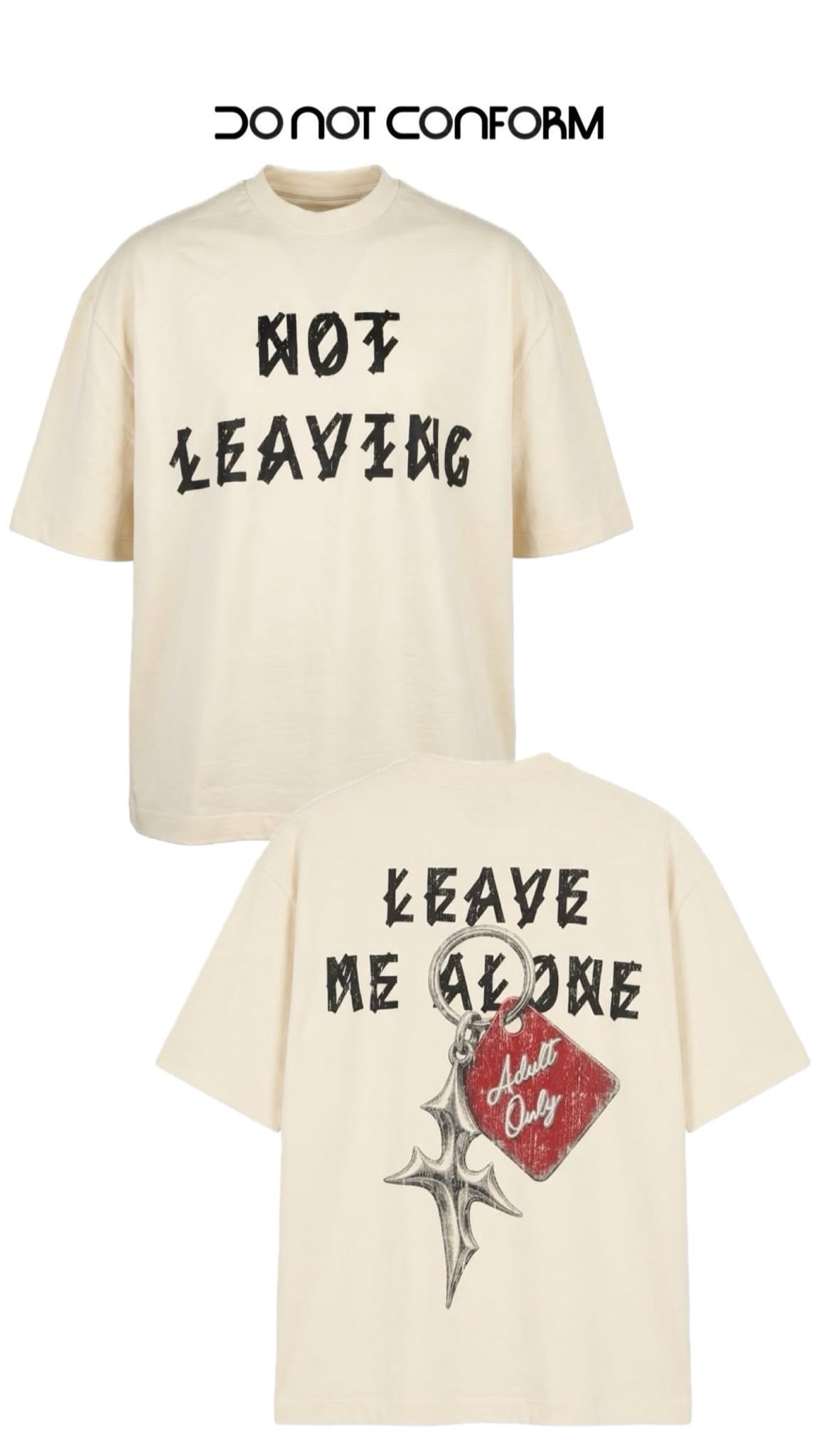 T Shirt DNC O “Not Leaving”
