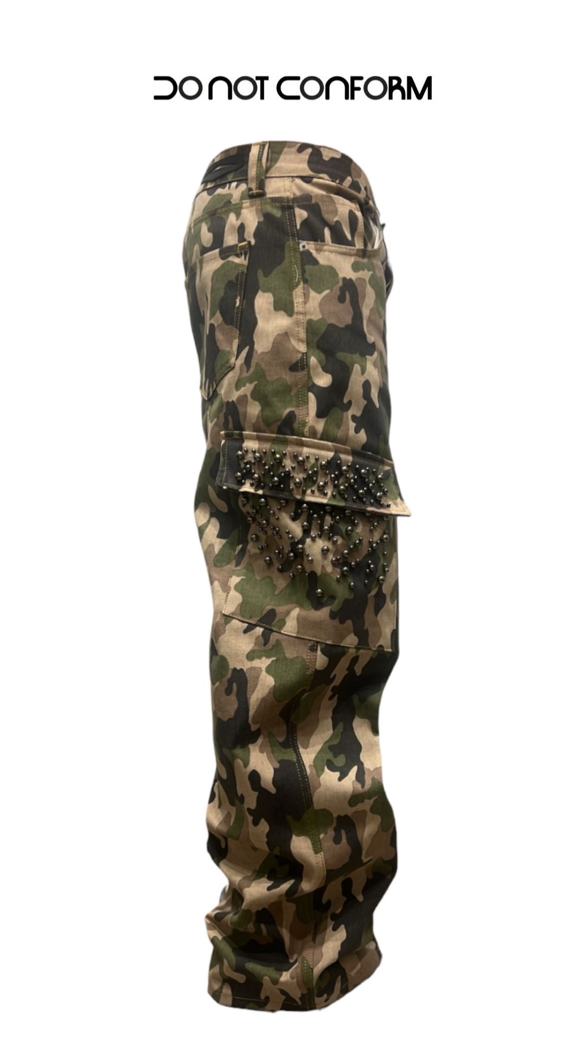 Jeans Baggy Military Cargo