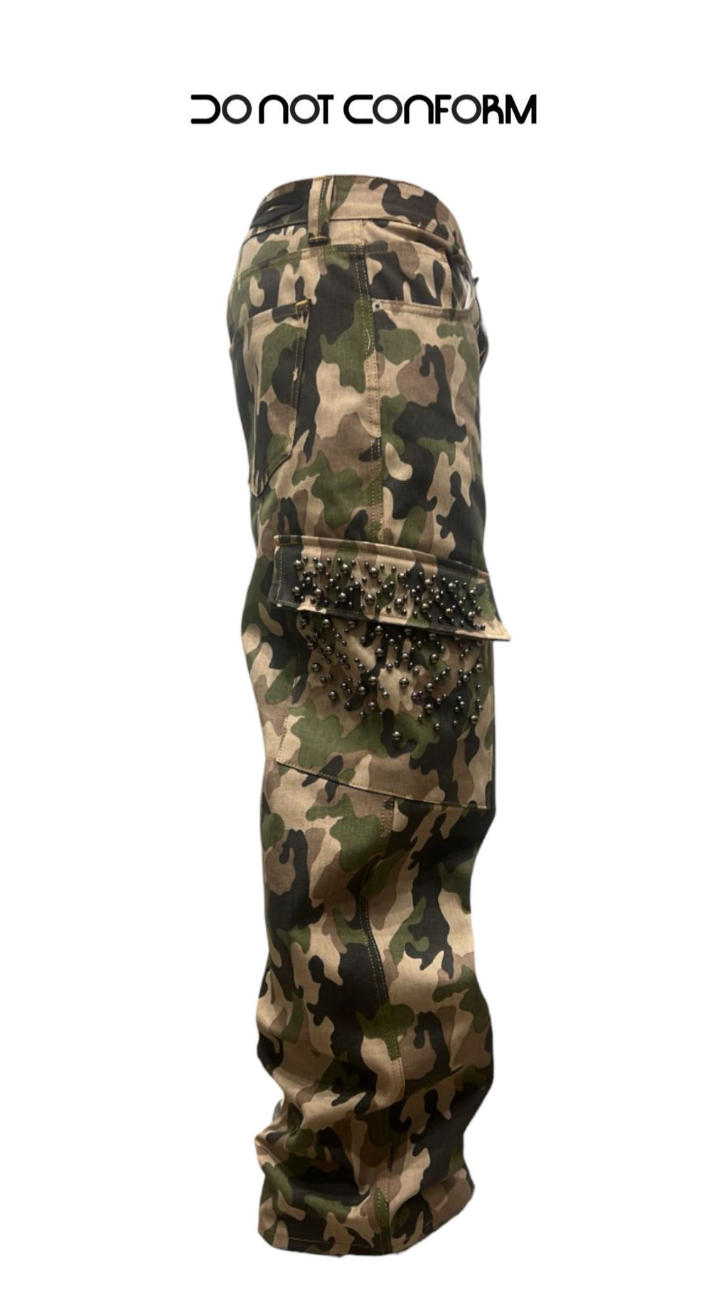 Jeans Baggy Military Cargo