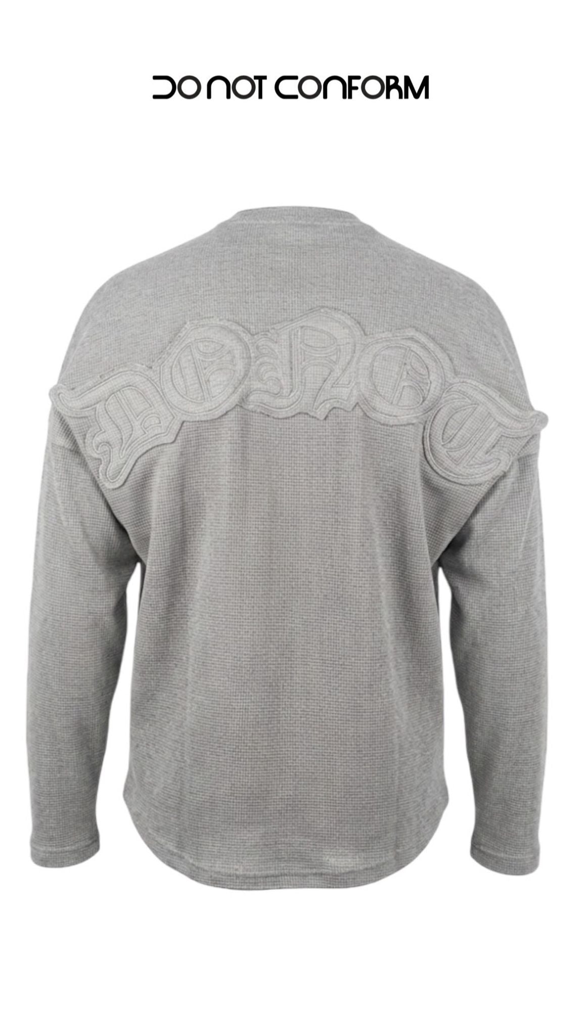 Longsleeve Waffle DONOT Grey