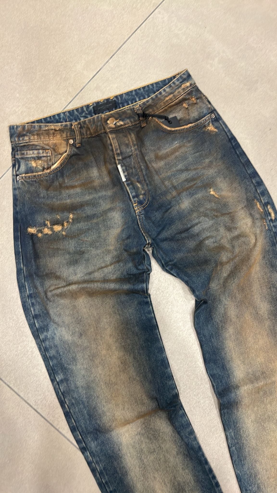 Jeans DNC X GIVE Smoth Dirty Brown Sand