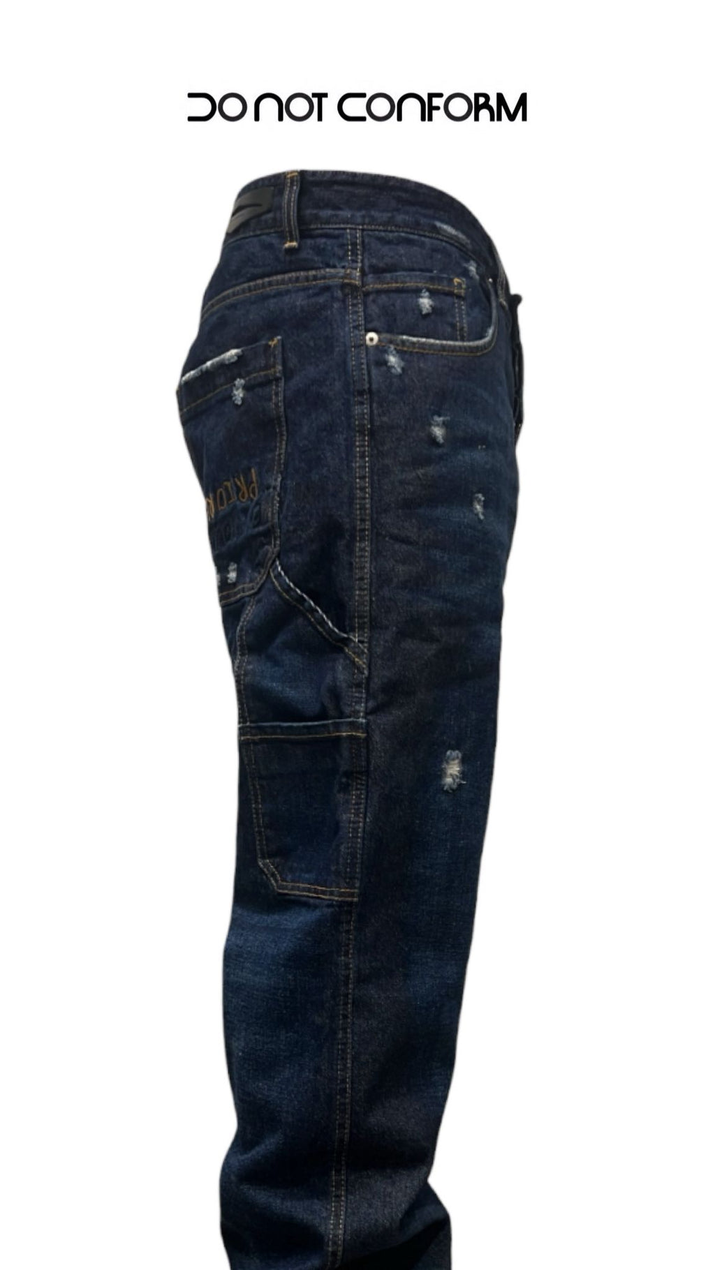 BAGGY WORK DIRTY BLUE •PRIORITY•