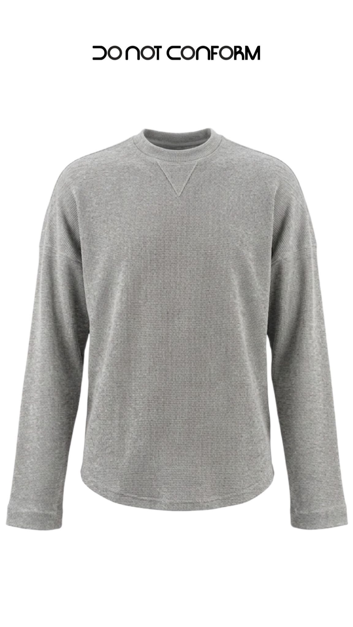 Longsleeve Waffle DONOT Grey