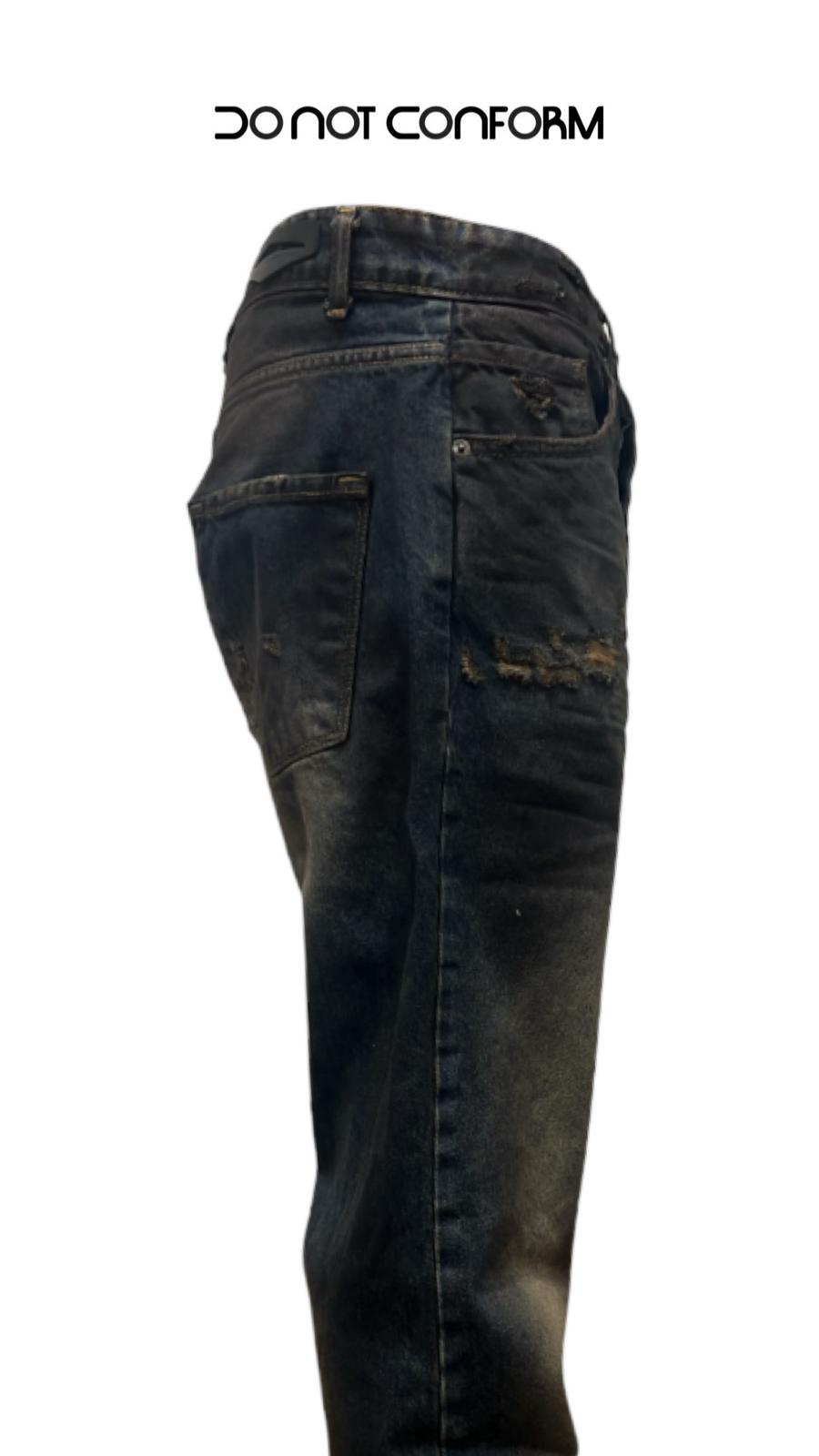 Jeans Blue Pigmented Black