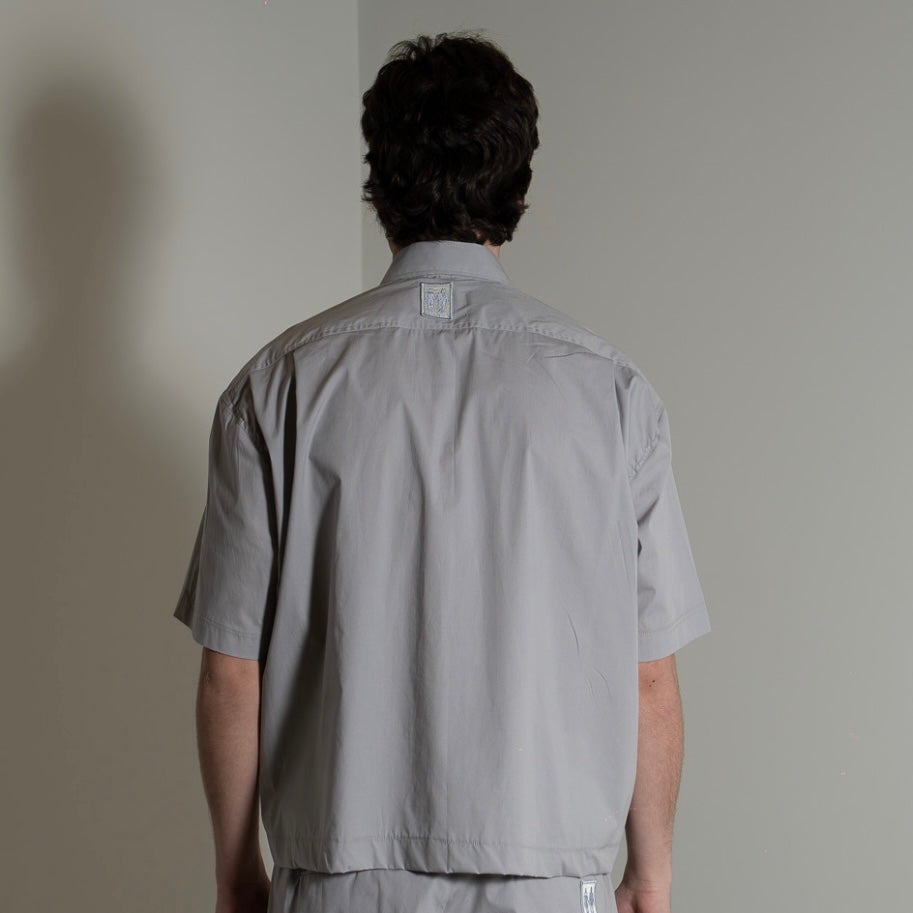 Shirt GAVENSEMBLE Zip Grigia