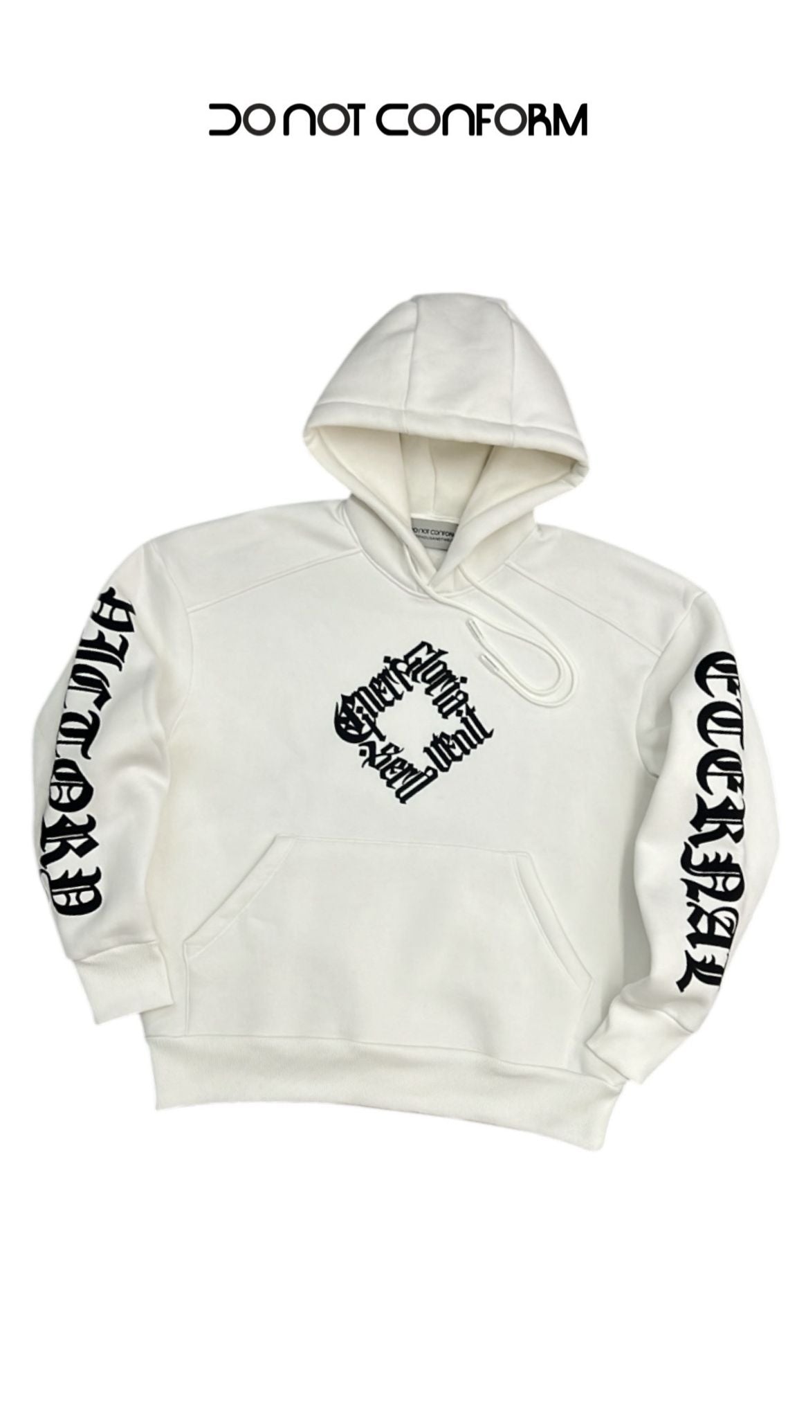 Hoodie “Gloria” DNC White