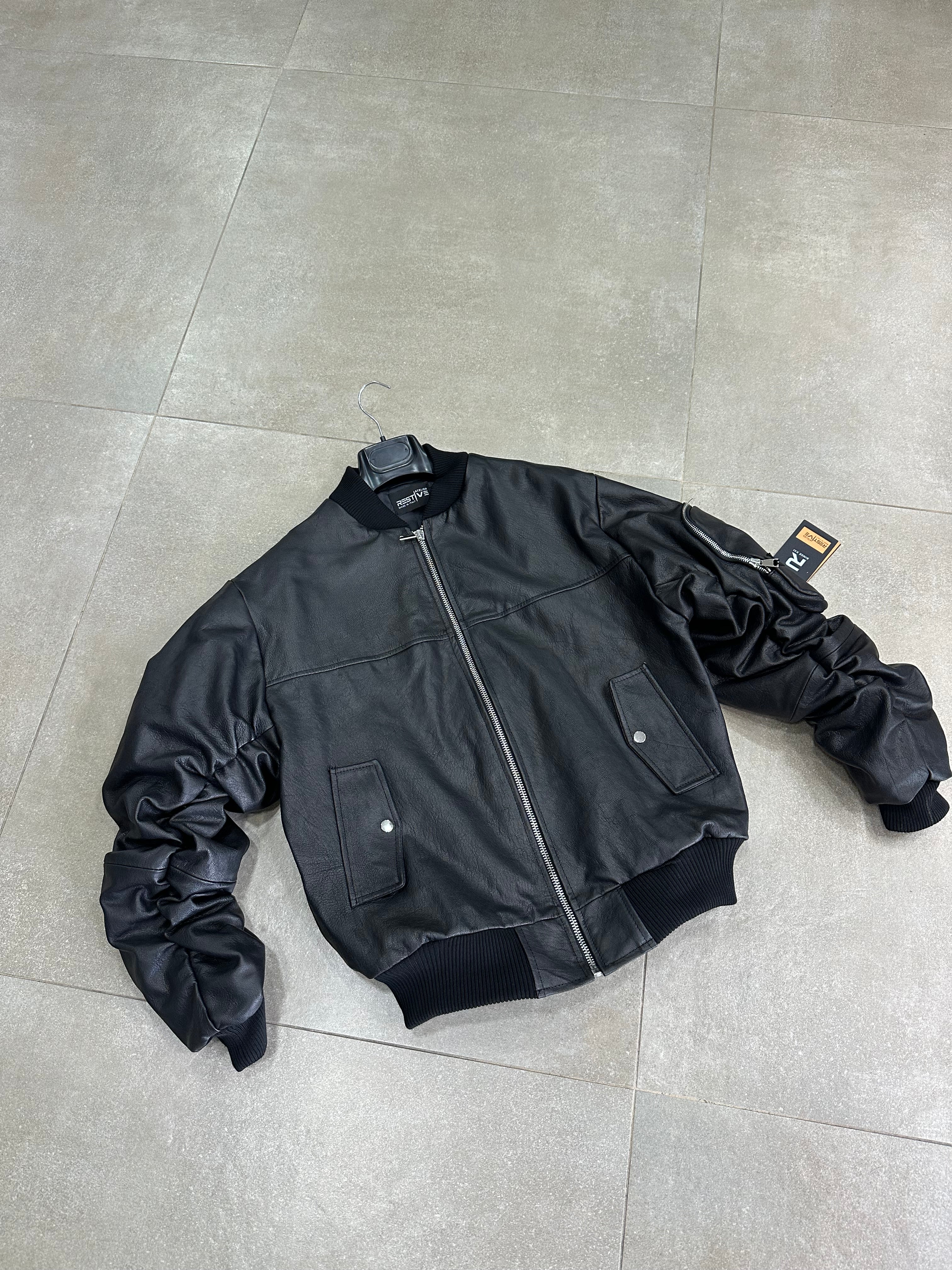 Bomber Manica Arriccio Oversize