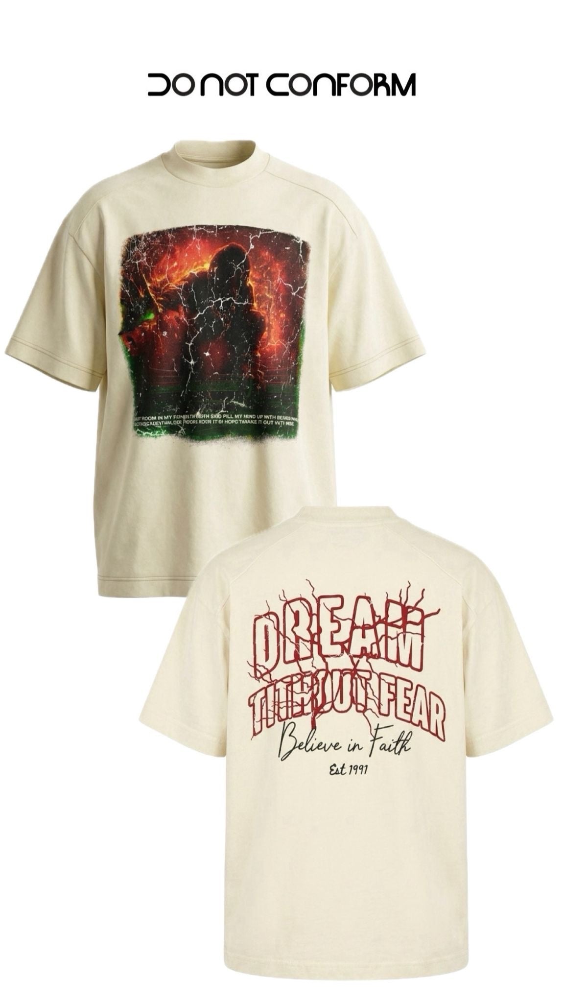 Tee White “Dream” 3062
