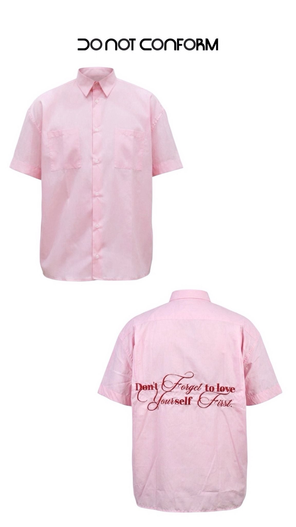 SHIRT Over PINK “TOLOVE”