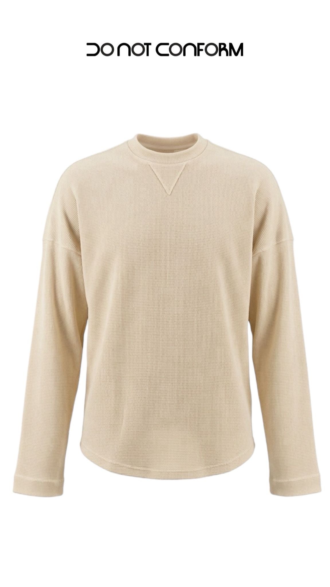 Longsleeve Waffle DONOT Burro