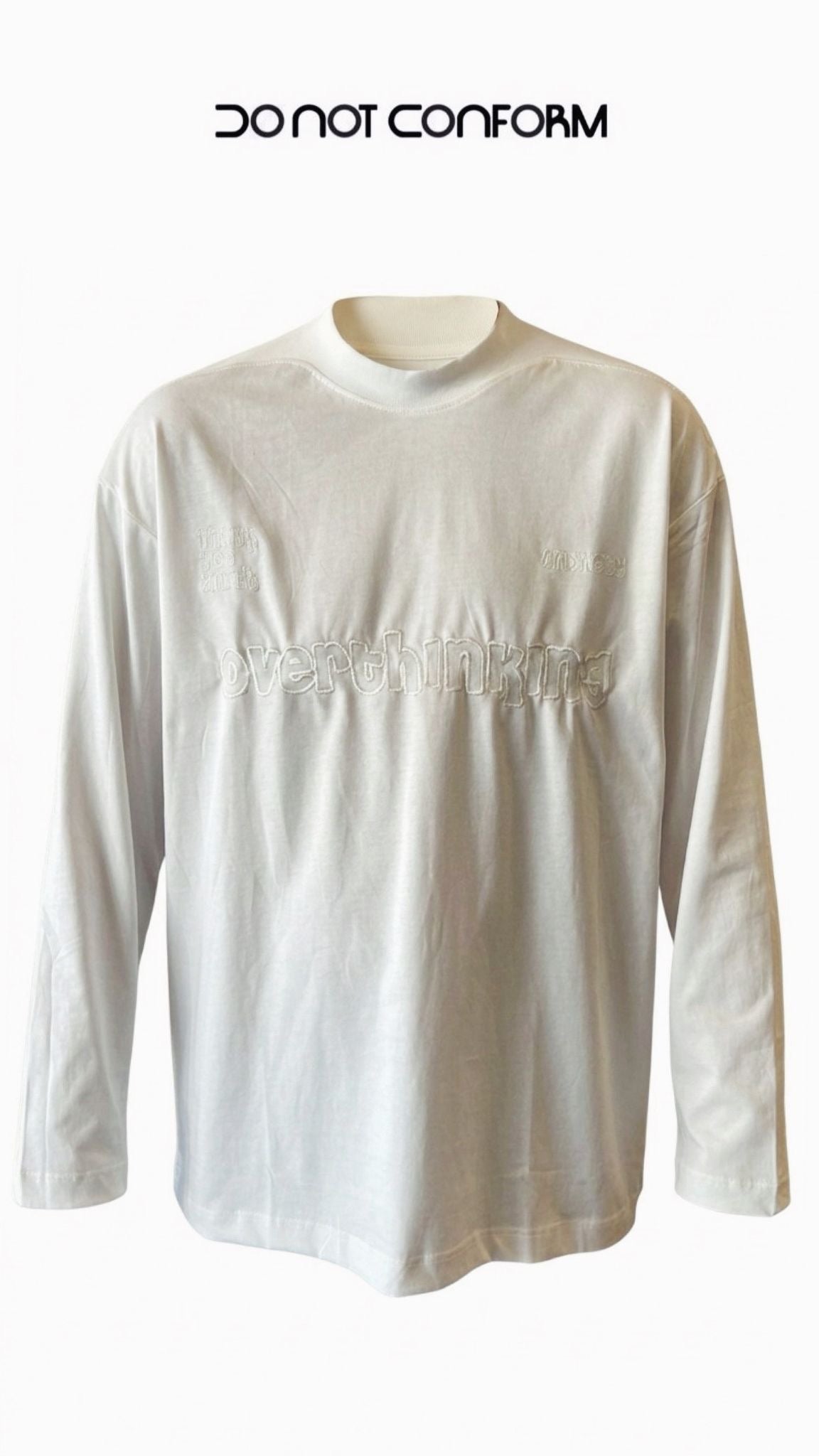 Longsleeve White OVERTHINING