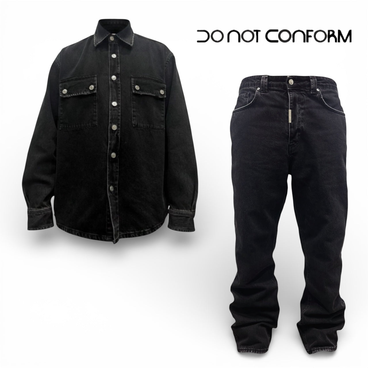 Coordinato Do Not Conform Wash Black