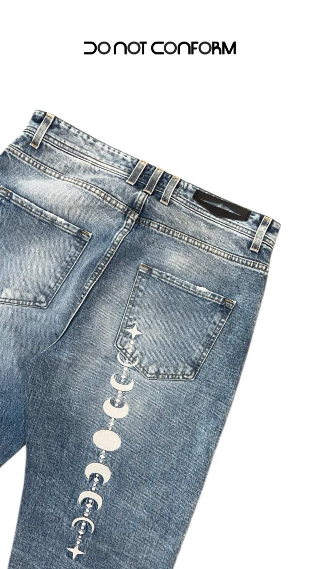 Jeans Baggy Tribal Moon DNC