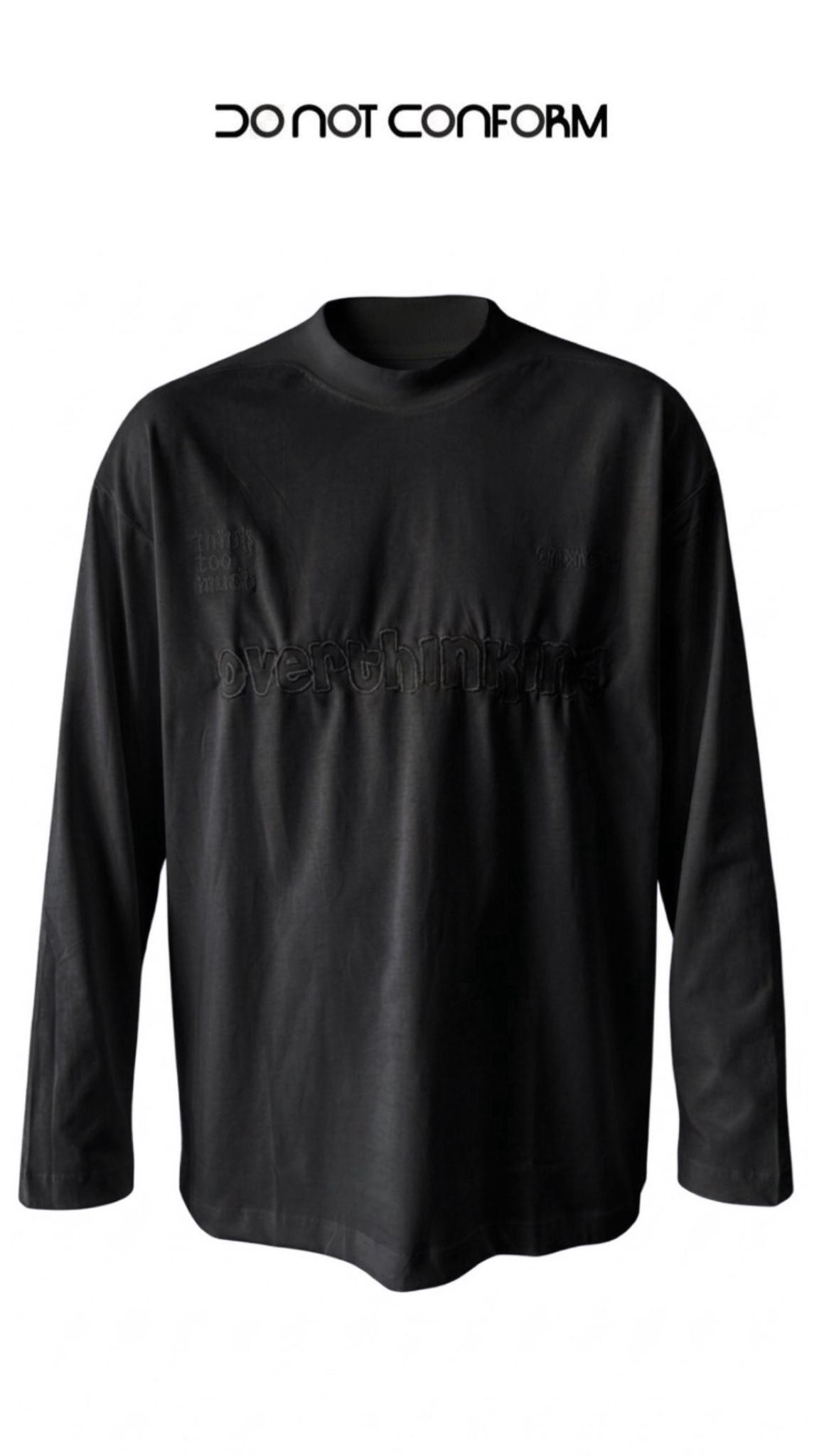 Longsleeve Black OVERTHINING