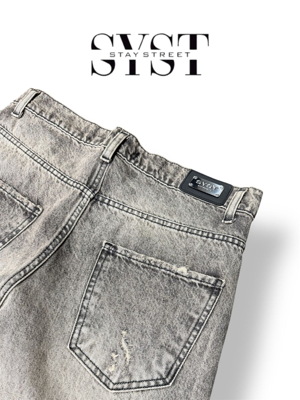 Jeans Baggy Grey Wash SYST