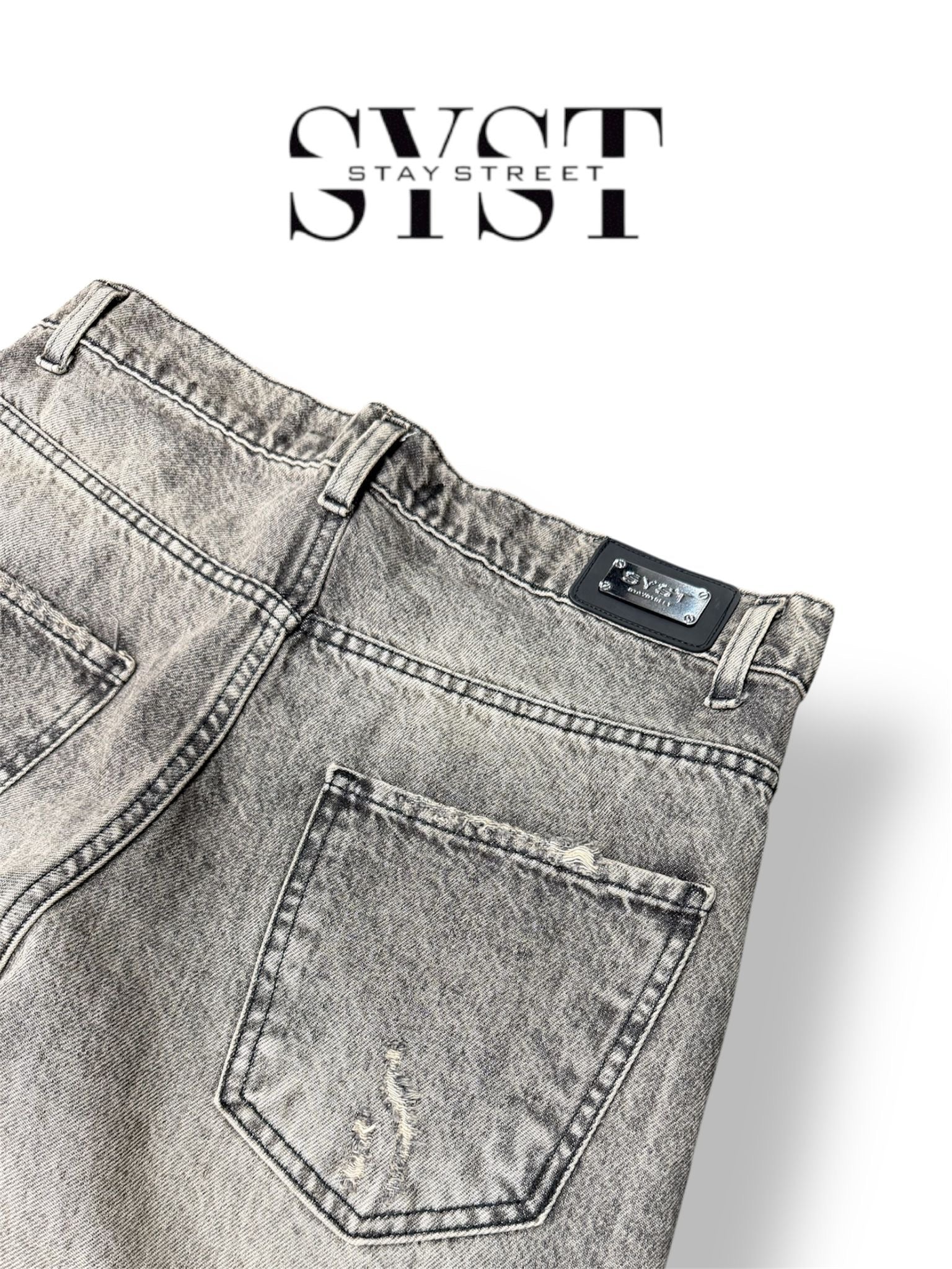 Jeans Baggy Grey Wash SYST