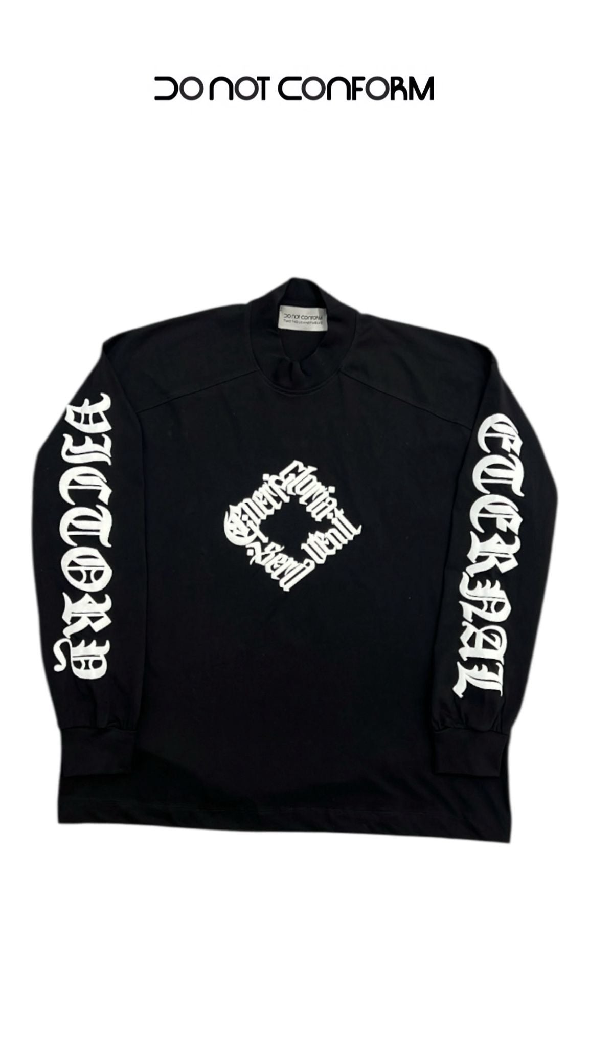 Tee Longsleeve “Gloria” Black
