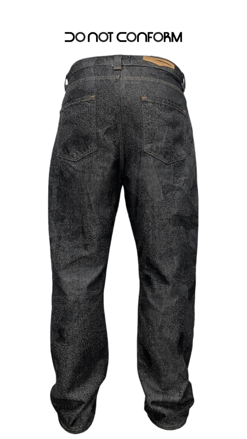 Jeans Baggy Black G Mimetic Pixel
