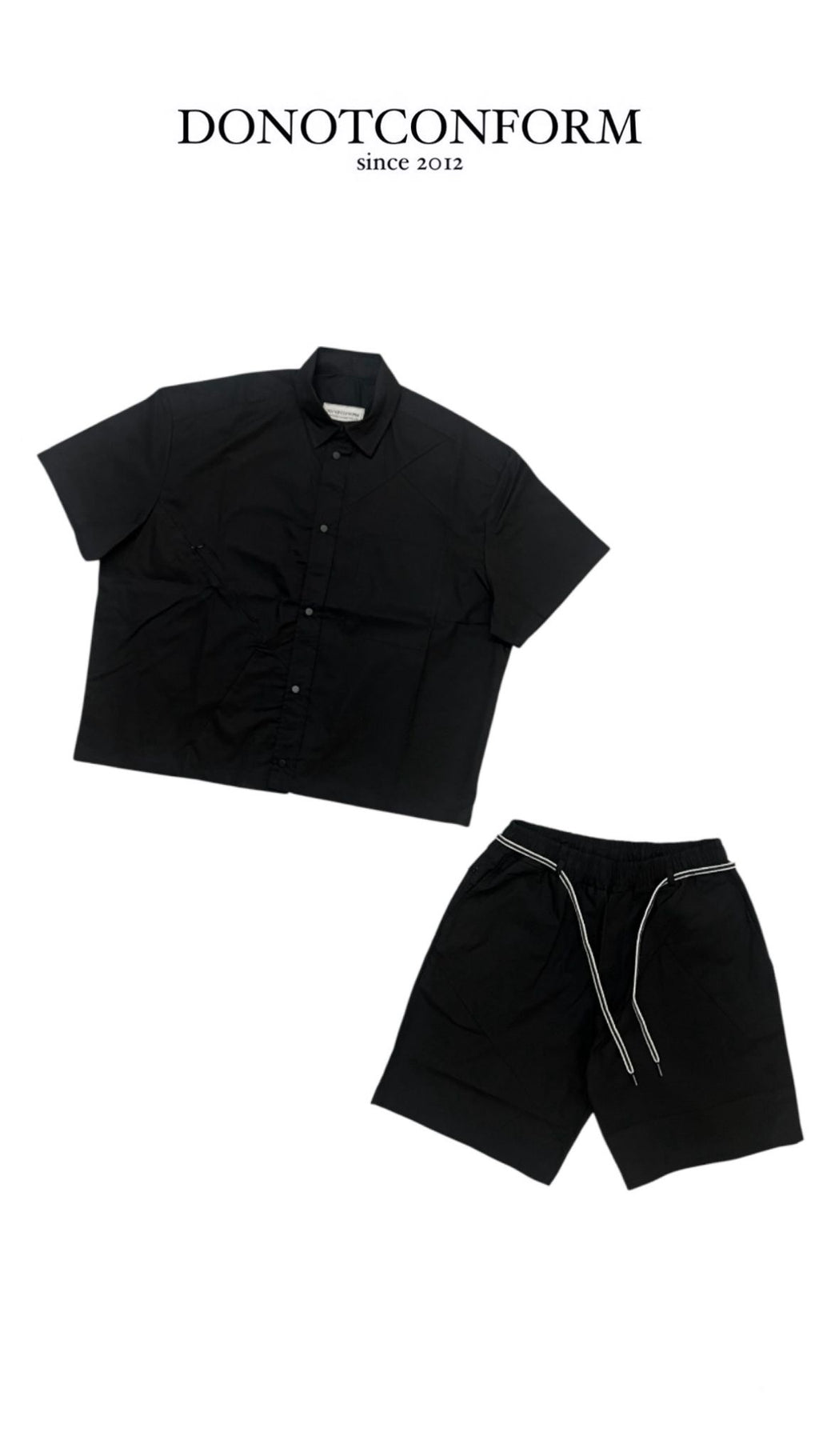 Coordinato DNC Shirt Nero