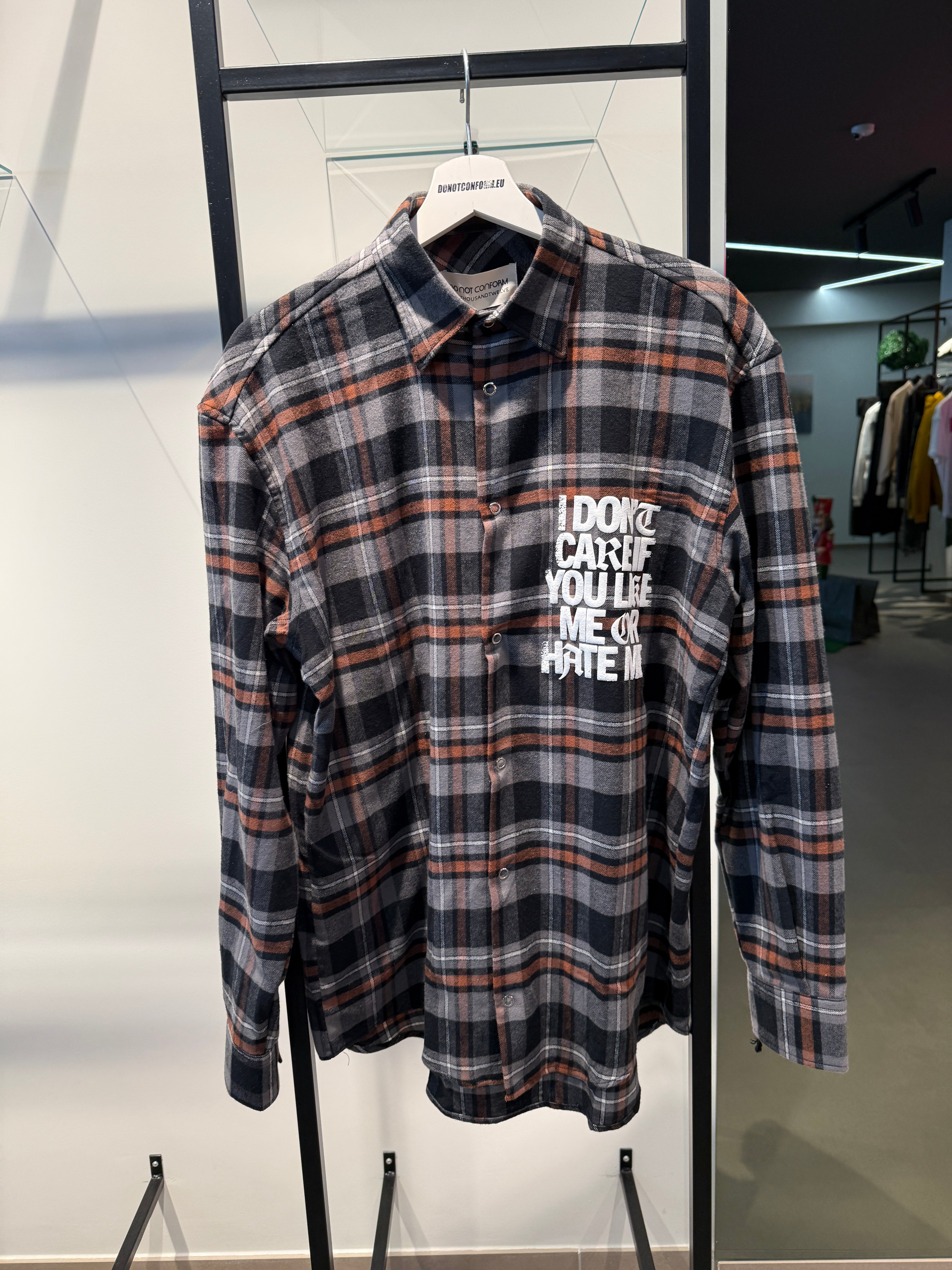 Camicia Flanella “Don’t Care”