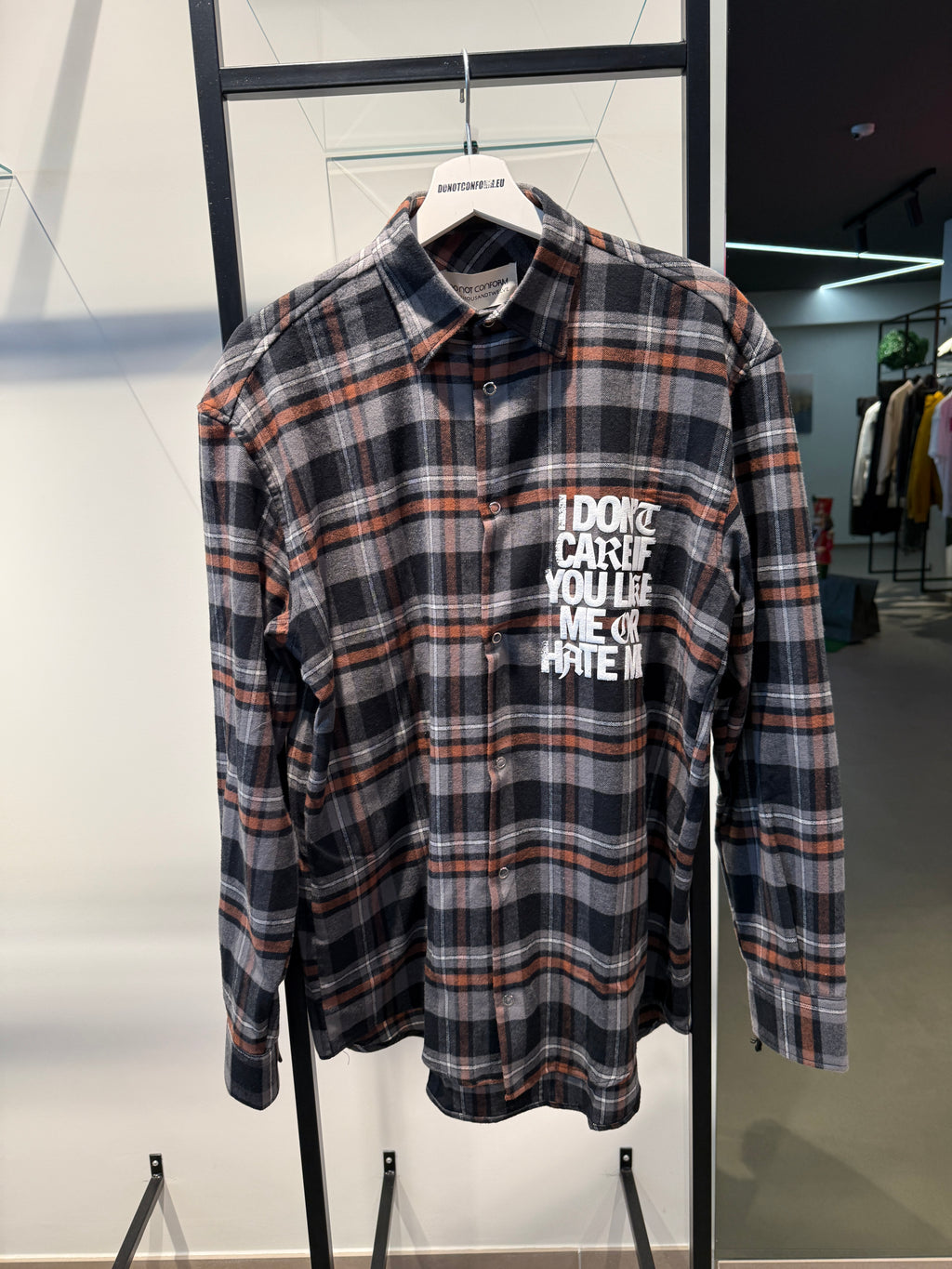 Camicia Flanella “Don’t Care”